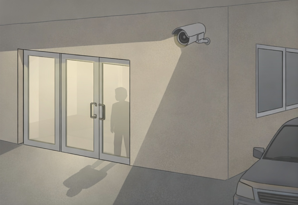 防犯カメラの画像