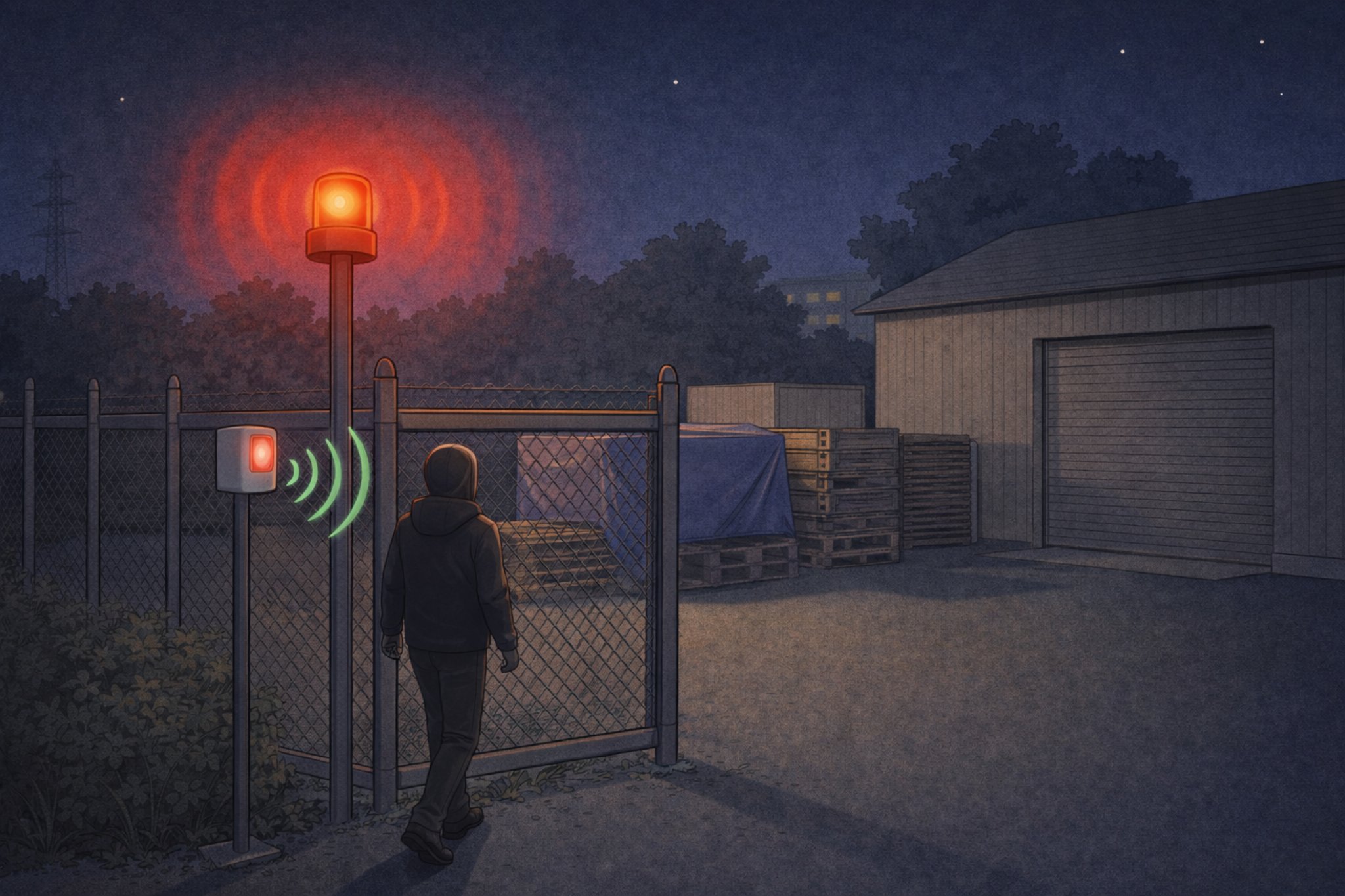 センサ付き回転灯の画像