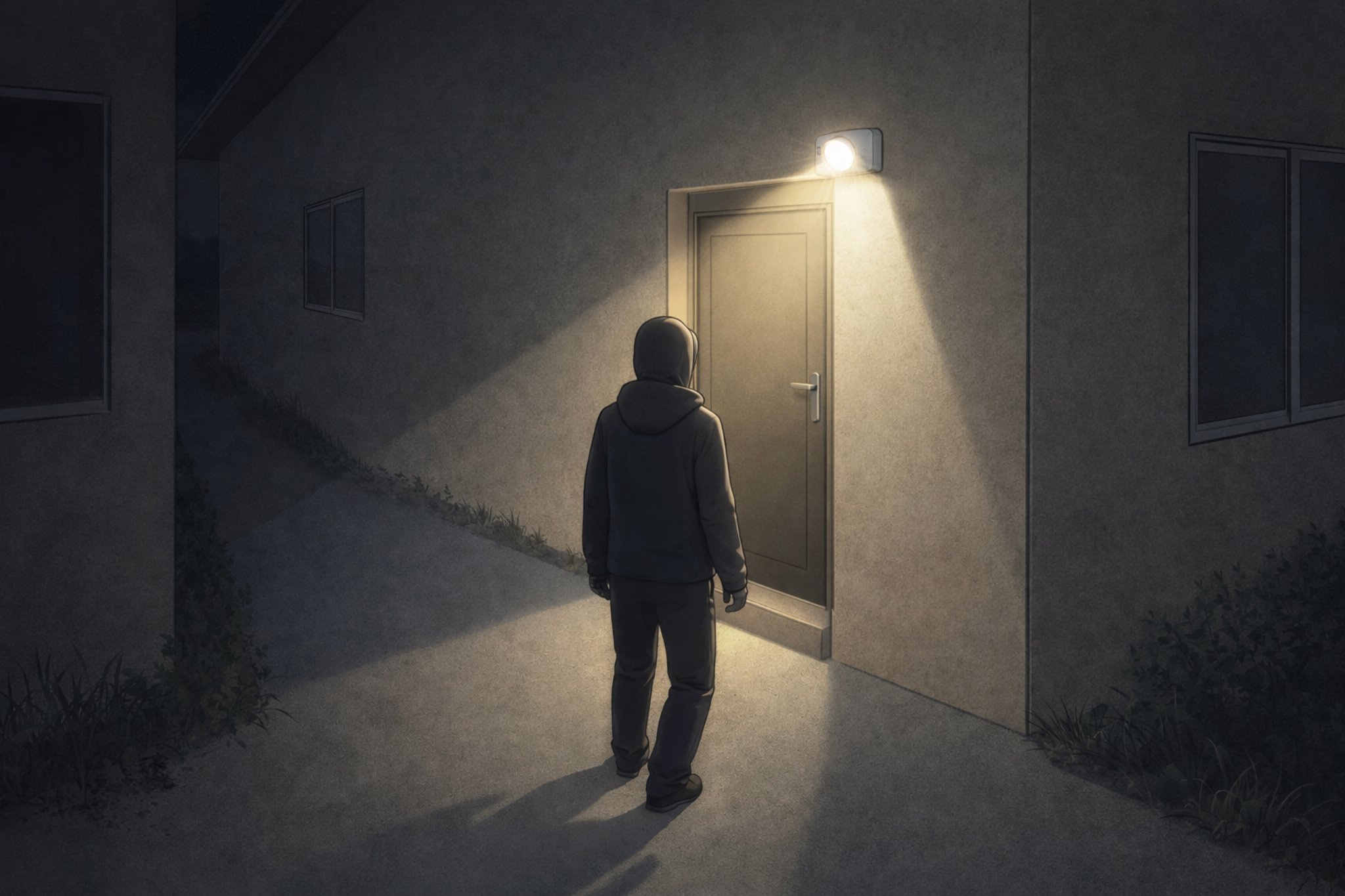 センサーライトの画像