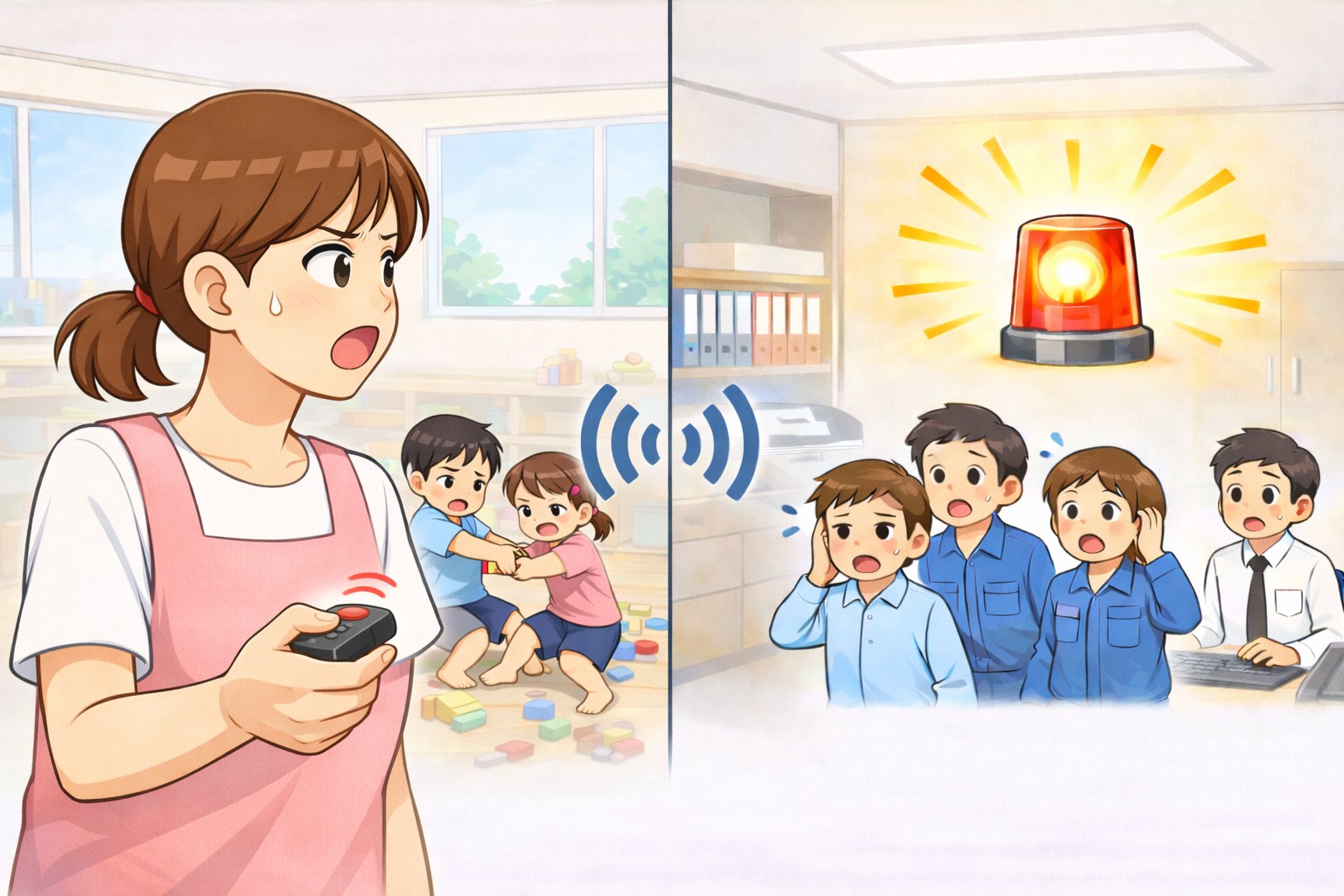 非常ボタンの実際の使い方の例