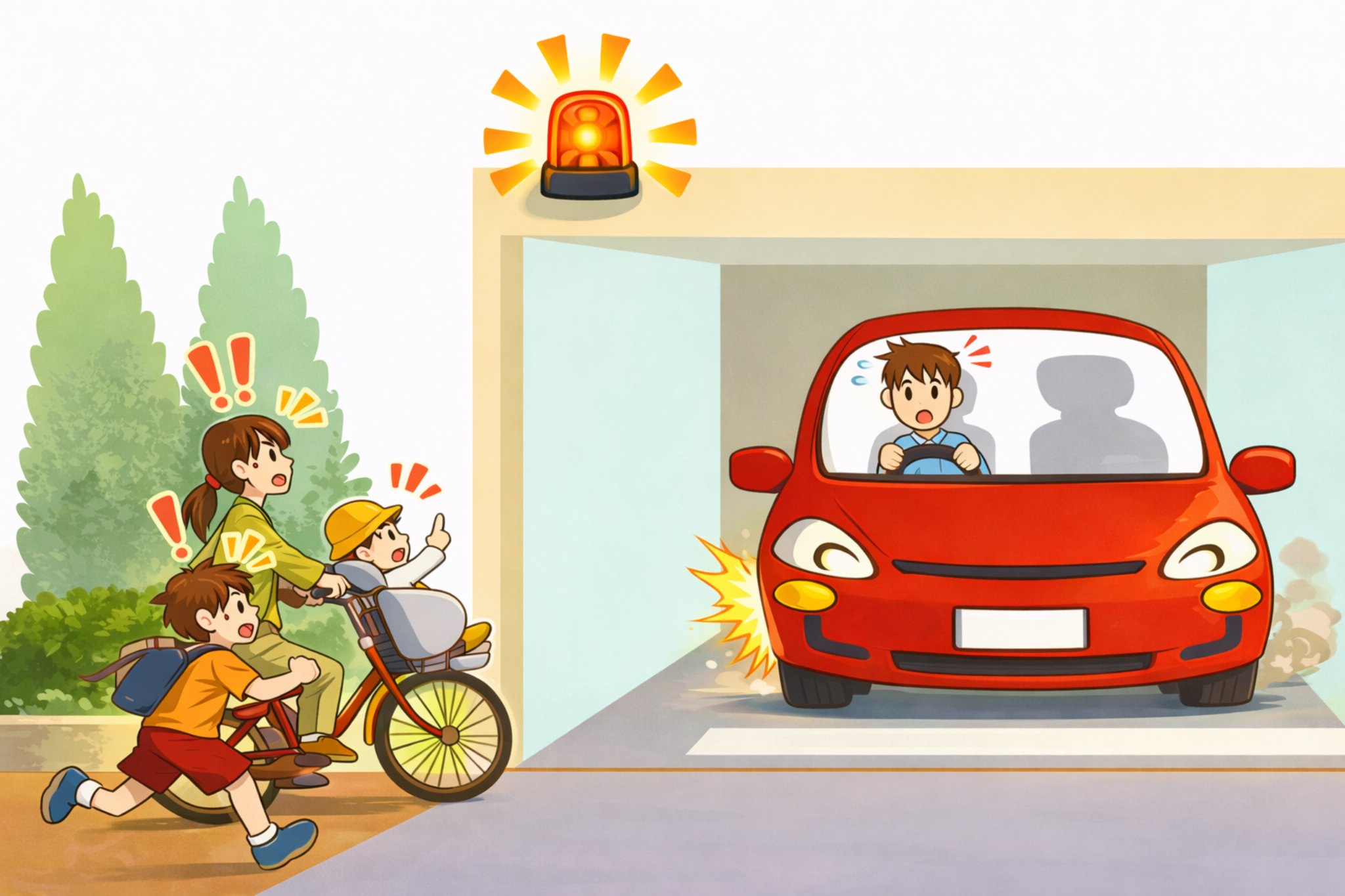 出庫注意灯の構成イメージ