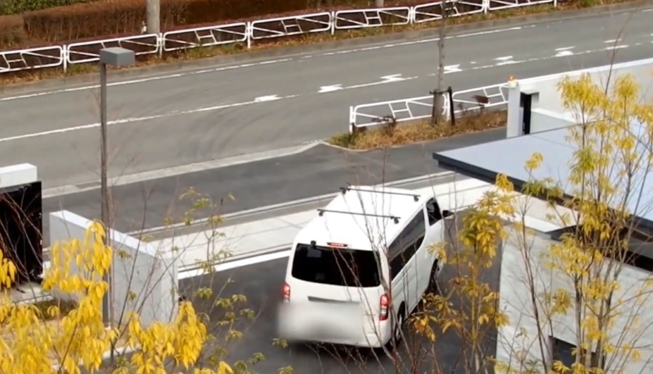 事務所の出入口